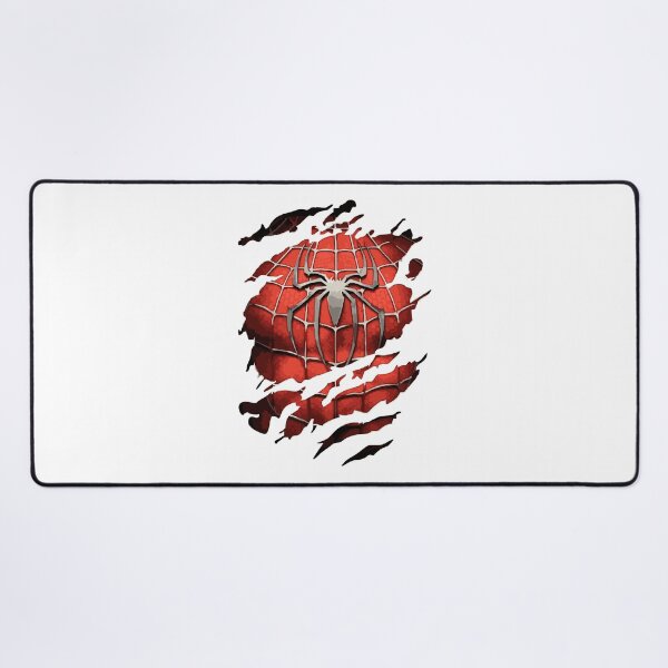 Item preview, Spider Symbol Breaking Through Red Suit Comic Inspired Artwork designed and sold by GeekMix.