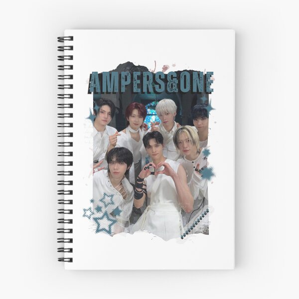 Item preview, AMPERS&ONEe Global KPOP Boy Group Black and White Collage Digital Art Portrait designed and sold by AJUNICE STUDIO.