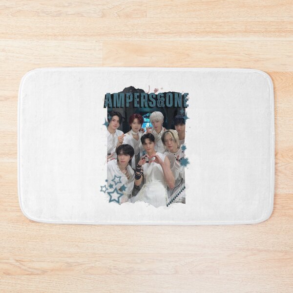 Item preview, AMPERS&ONEe Global KPOP Boy Group Black and White Collage Digital Art Portrait designed and sold by AJUNICE STUDIO.