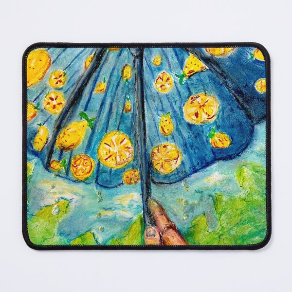 Item preview, Umbrella in the sun and water drops @riseupdesignsart designed and sold by RiseUpDesignsArt.