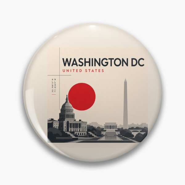 Item preview, Washington swiss style poster designed and sold by CMYKStudio.