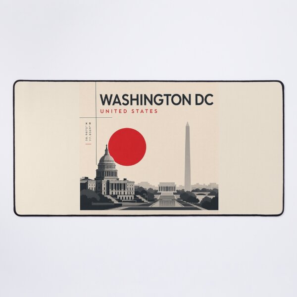 Item preview, Washington swiss style poster designed and sold by CMYKStudio.