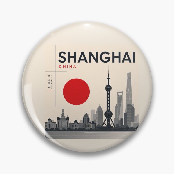 Item preview, Shangai swiss style poster designed and sold by CMYKStudio.