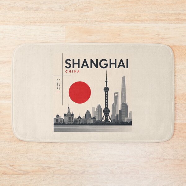 Item preview, Shangai swiss style poster designed and sold by CMYKStudio.
