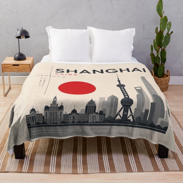 Item preview, Shangai swiss style poster designed and sold by CMYKStudio.