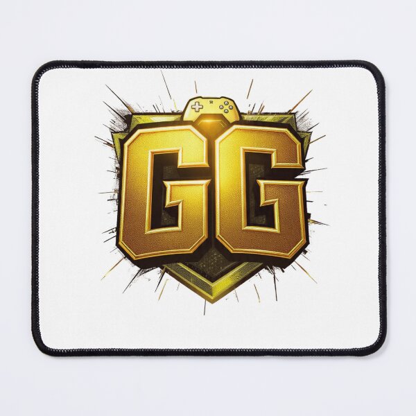 Item preview, GG Good Game Golden Gamer logo  designed and sold by LC&LCPlatform.