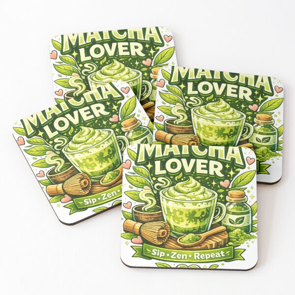Item preview, Matcha Lover – Cute Matcha Tea Lover Design designed and sold by shellymope.