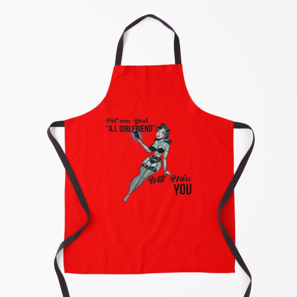 Item preview, not even your ai girlfriend will miss you (anti ai) designed and sold by remerasnerdas.