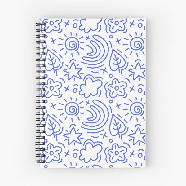 Item preview, Cute Nature Line Art - Minimalist Blue Sky Doodle designed and sold by Billy Morfo™.