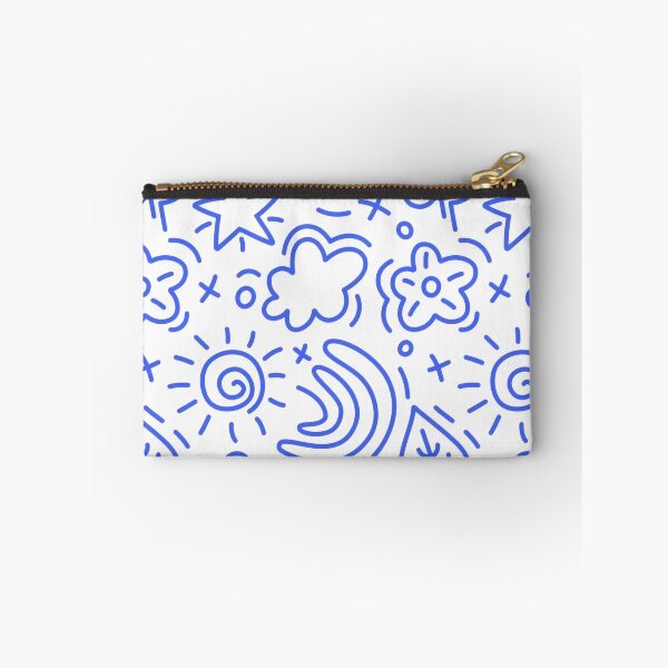 Item preview, Cute Nature Line Art - Minimalist Blue Sky Doodle designed and sold by Billy Morfo™.