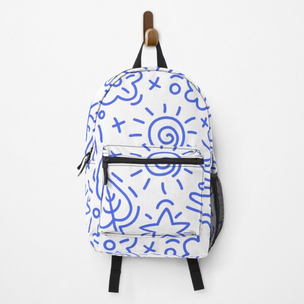Item preview, Cute Nature Line Art - Minimalist Blue Sky Doodle designed and sold by Billy Morfo™.