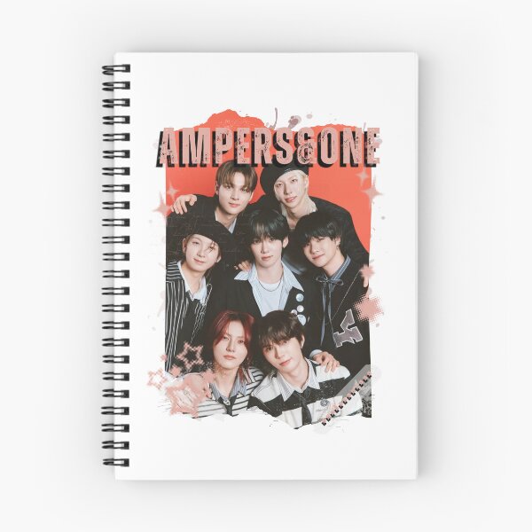 Item preview, AMPERS&ONEe Global KPOP Boy Group Black and White Collage Digital Art Portrait designed and sold by AJUNICE STUDIO.