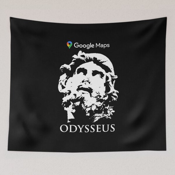 Item preview, Odysseus Google Maps The Odyssey  designed and sold by keytee.