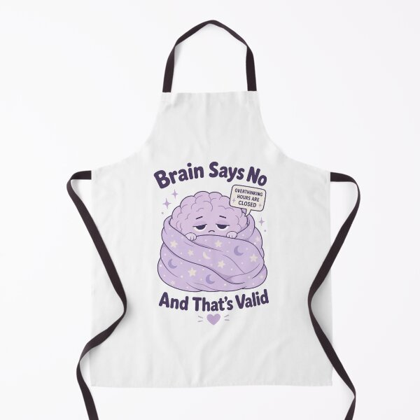 Item preview, Tired Brain Says No Valid designed and sold by NullSpacePrints.