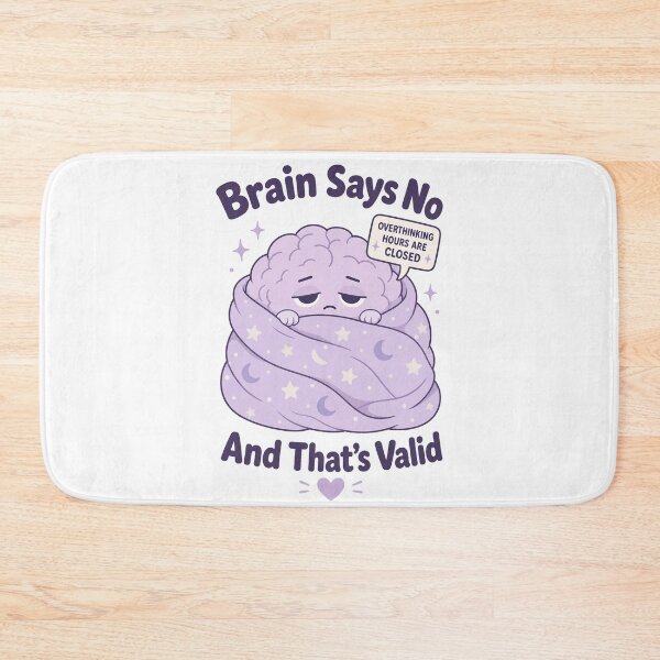 Item preview, Tired Brain Says No Valid designed and sold by NullSpacePrints.