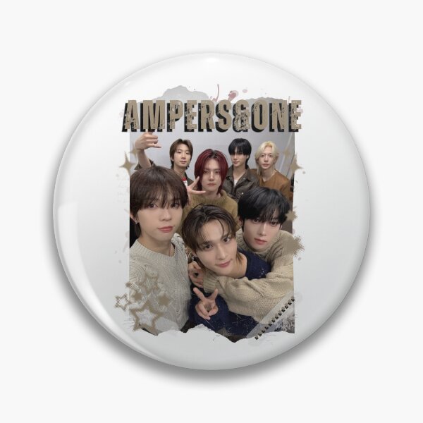 Item preview, AMPERS&ONEe Global KPOP Boy Group Black and White Collage Digital Art Portrait designed and sold by AJUNICE STUDIO.