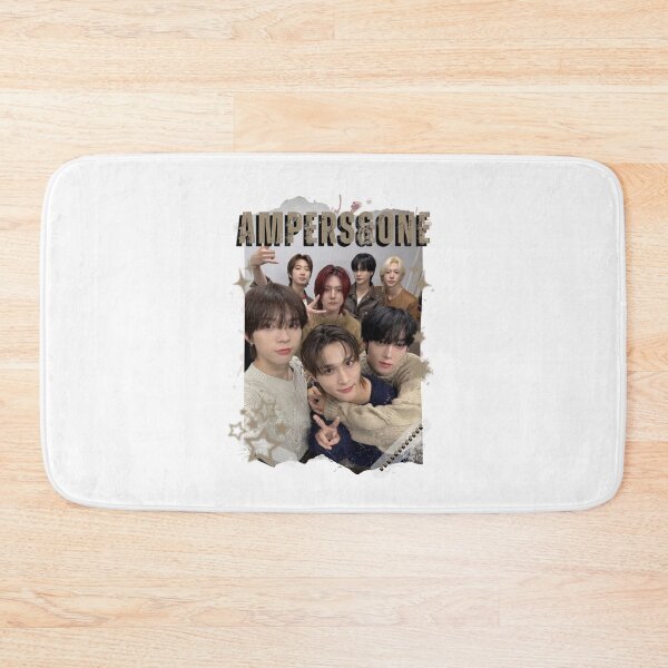 Item preview, AMPERS&ONEe Global KPOP Boy Group Black and White Collage Digital Art Portrait designed and sold by AJUNICE STUDIO.