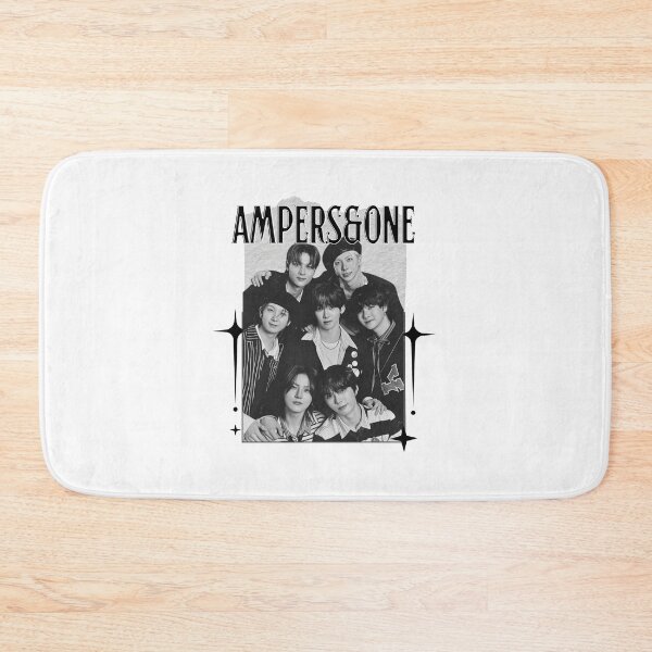 Item preview, AMPERS&ONEe Global KPOP Boy Group Black and White Collage Digital Art Portrait designed and sold by AJUNICE STUDIO.