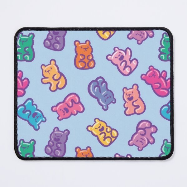 Item preview, Sweet Pastel Gummy Bears - Y2K Pop Art Pattern designed and sold by Billy Morfo™.