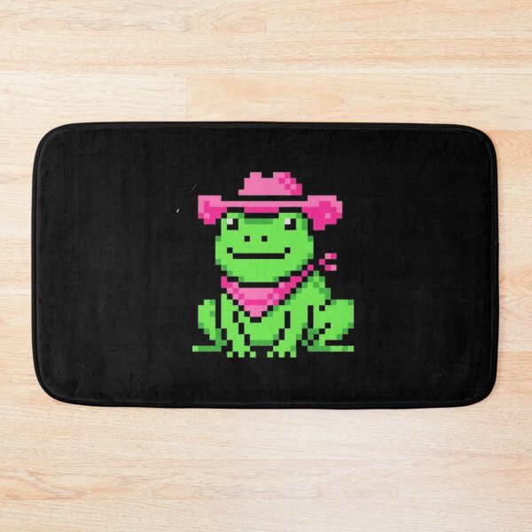 Item preview, Cowgirl Frog Vibes – Cute Pink Cowgirl Frog Pop Art designed and sold by seanglennpoi.