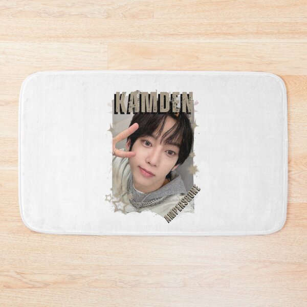 Item preview,  AMPERS&ONEe Kamden Global KPOP Boy Group Black and White Collage Digital Art Portrait designed and sold by AJUNICE STUDIO.