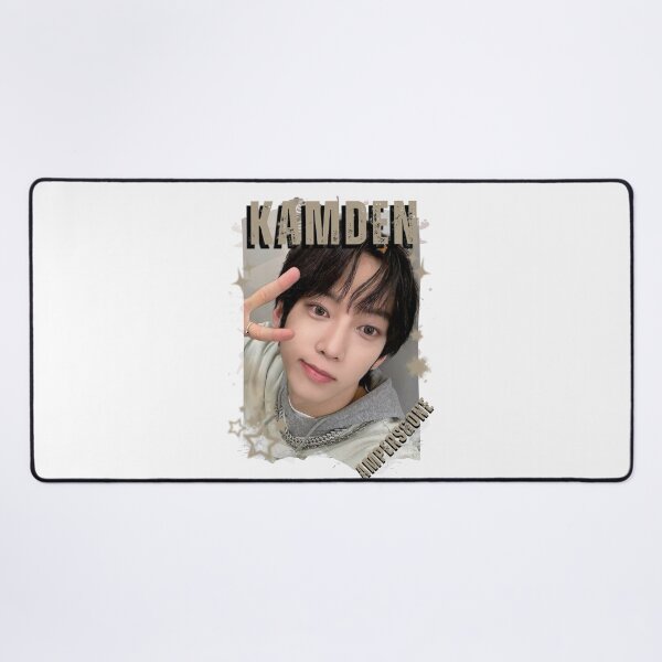 Item preview, AMPERS&ONEe Kamden Global KPOP Boy Group Black and White Collage Digital Art Portrait designed and sold by AJUNICE STUDIO.