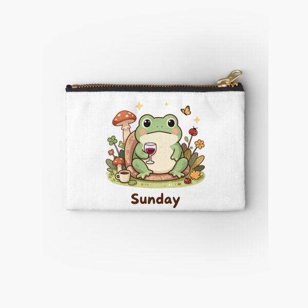 Item preview, Cozy Sunday Frog designed and sold by Cozy Chaos Studio Co.