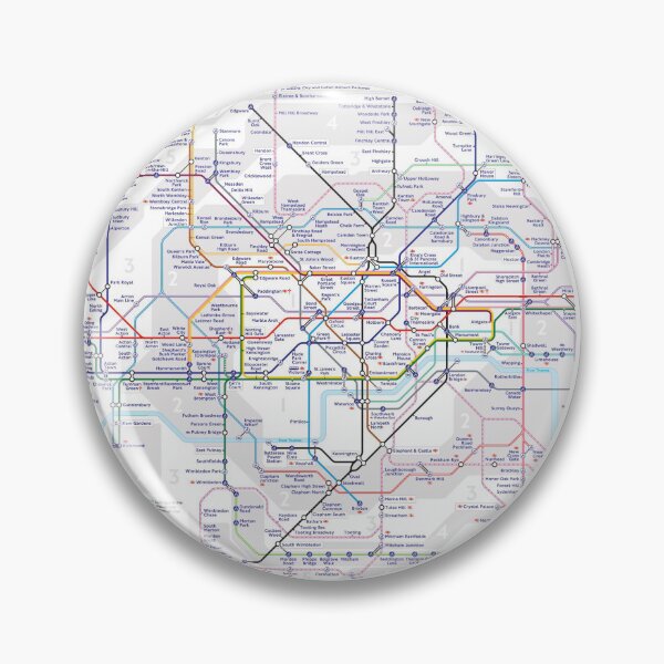 Item preview, London Tube Map designed and sold by ArtShare.