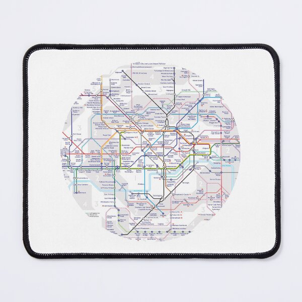Item preview, London Tube Map designed and sold by ArtShare.