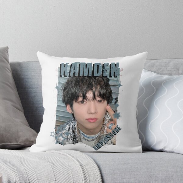 Item preview, AMPERS&ONEe Kamden Global KPOP Boy Group Black and White Collage Digital Art Portrait designed and sold by AJUNICE STUDIO.