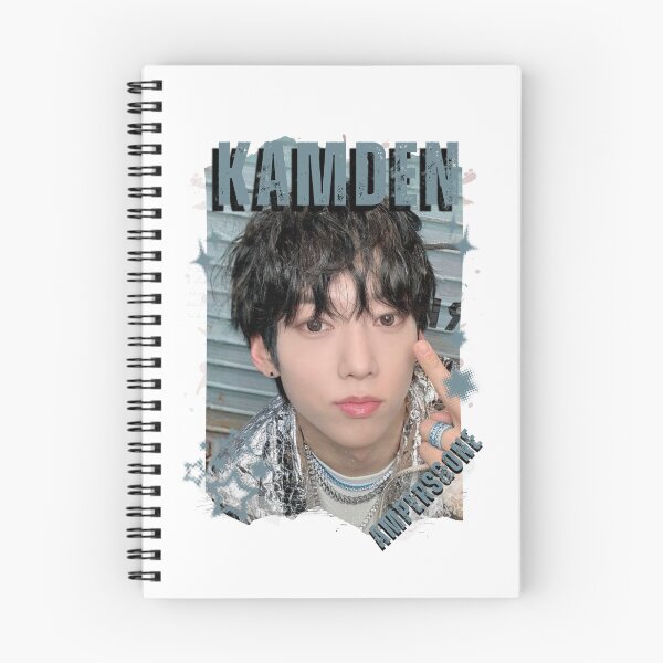 Item preview, AMPERS&ONEe Kamden Global KPOP Boy Group Black and White Collage Digital Art Portrait designed and sold by AJUNICE STUDIO.