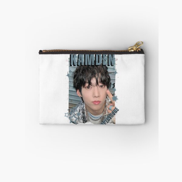 Item preview, AMPERS&ONEe Kamden Global KPOP Boy Group Black and White Collage Digital Art Portrait designed and sold by AJUNICE STUDIO.