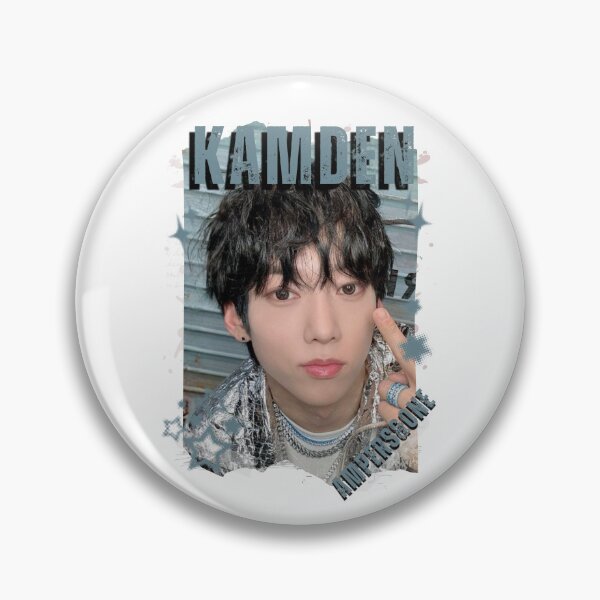 Item preview, AMPERS&ONEe Kamden Global KPOP Boy Group Black and White Collage Digital Art Portrait designed and sold by AJUNICE STUDIO.
