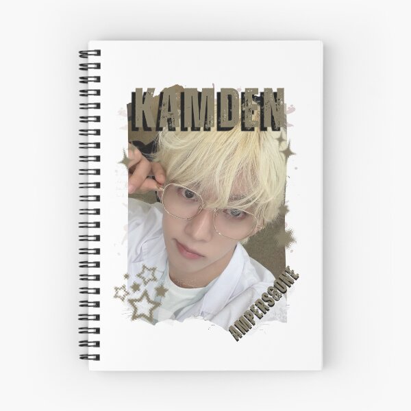 Item preview, AMPERS&ONEe Kamden Global KPOP Boy Group Black and White Collage Digital Art Portrait designed and sold by AJUNICE STUDIO.