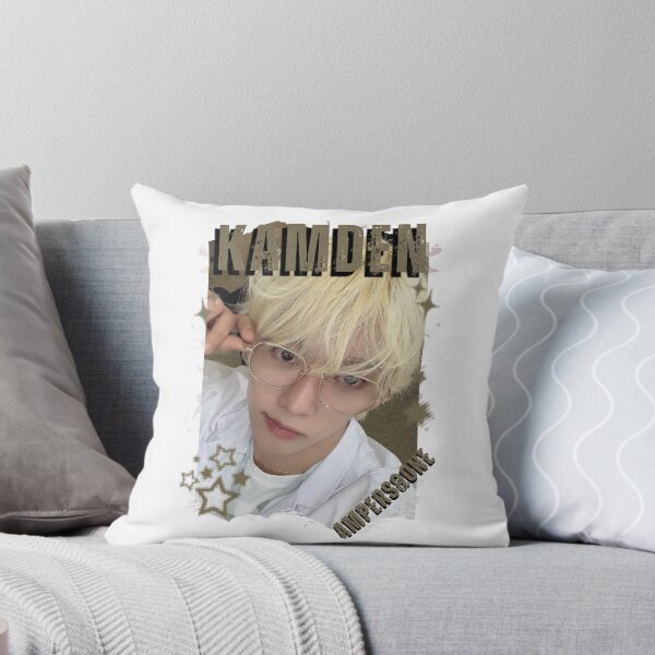 Item preview, AMPERS&ONEe Kamden Global KPOP Boy Group Black and White Collage Digital Art Portrait designed and sold by AJUNICE STUDIO.