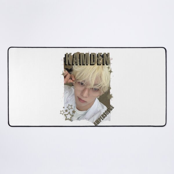 Item preview, AMPERS&ONEe Kamden Global KPOP Boy Group Black and White Collage Digital Art Portrait designed and sold by AJUNICE STUDIO.
