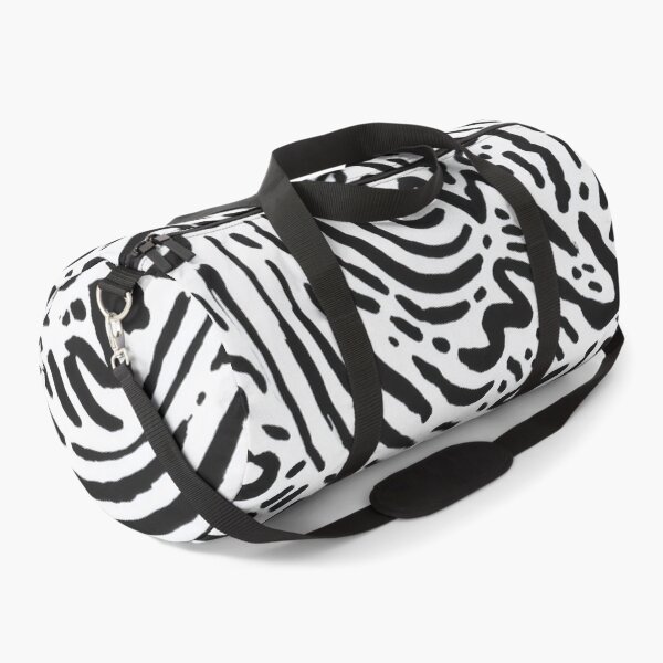 Item preview, Black and White Abstract Brush Doodles - Street Art Pattern designed and sold by Billy Morfo™.