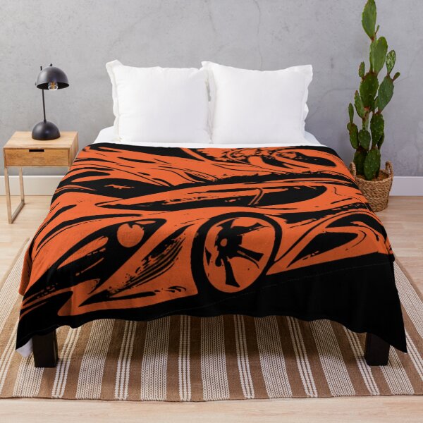 Item preview, Abstract Hypercar Ink Splash Orange art designed and sold by Nexus Space.
