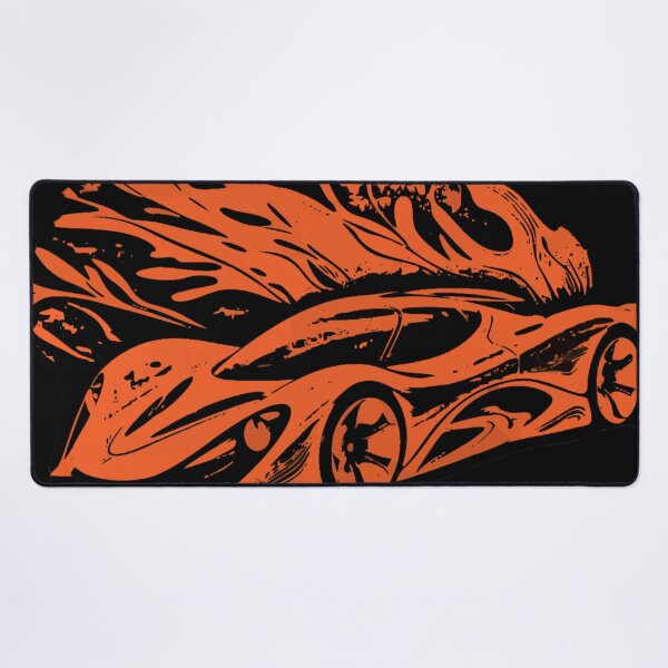 Item preview, Abstract Hypercar Ink Splash Orange art designed and sold by Nexus Space.