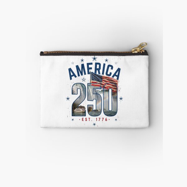 Item preview, America 250 Niagara Falls New York Semiquincentennial 1776 - 2026 Vintage Flag v2 designed and sold by DarylWelsh2024.