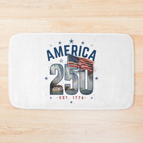 Item preview, America 250 Niagara Falls New York Semiquincentennial 1776 - 2026 Vintage Flag v2 designed and sold by DarylWelsh2024.