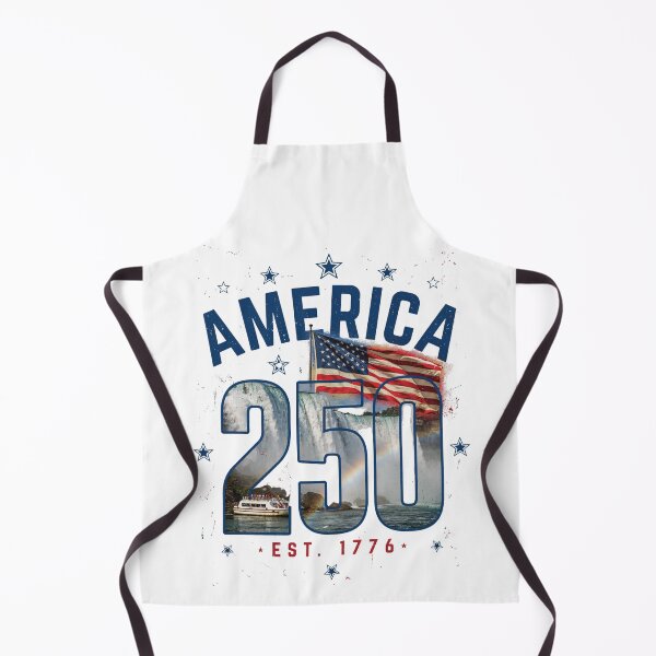 Item preview, America 250 Niagara Falls New York Semiquincentennial 1776 - 2026 Vintage Flag v2 designed and sold by DarylWelsh2024.