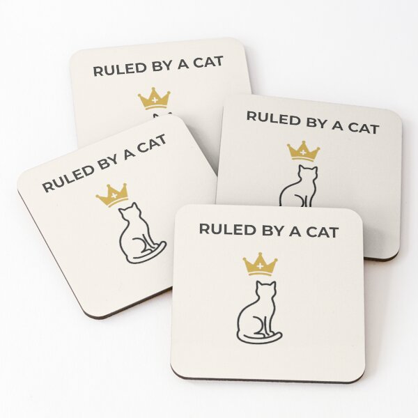 Item preview, Ruled By a Cat | Funny Cat Lover | Minimalist designed and sold by kamyta1400.