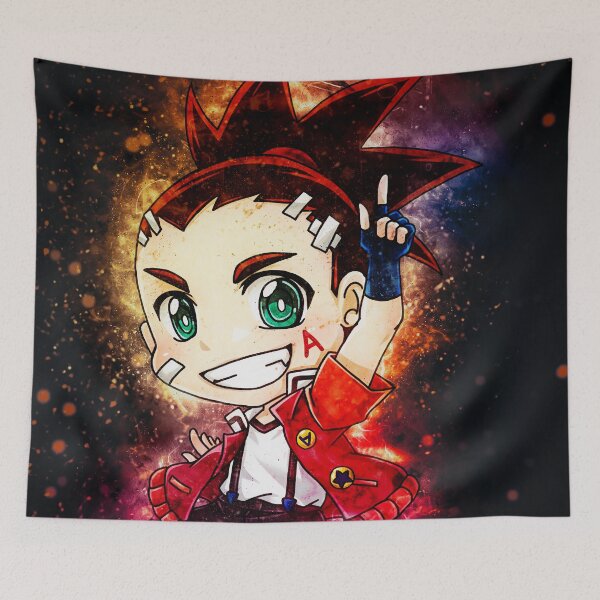 Item preview, Aiga Akaba Beyblade Burst Cosmic Flame Champion designed and sold by mildaclairmo.