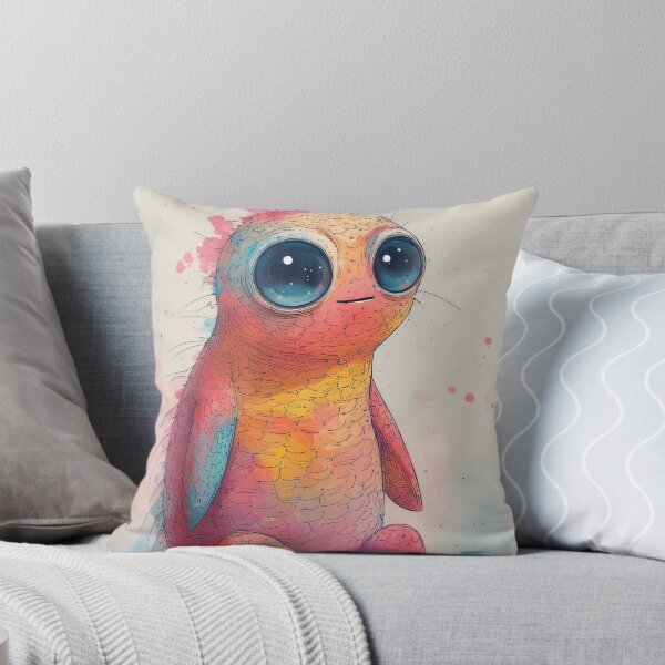 Item preview, A sweet, unique, colorful creature with big eyes designed and sold by Mianku | Für das Leben.
