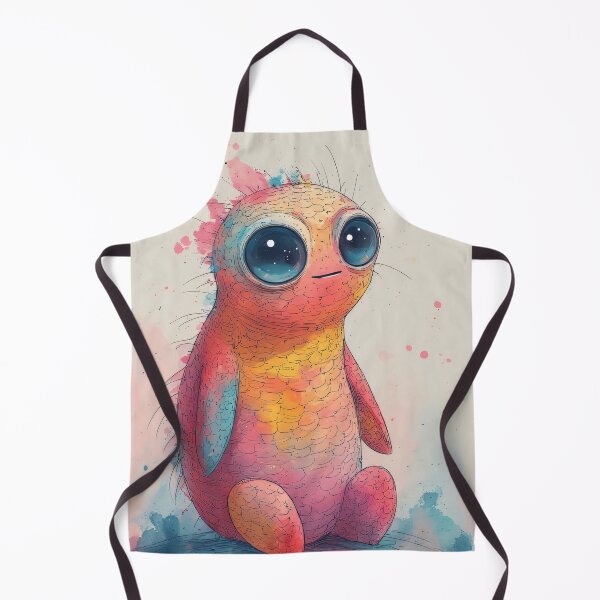 Item preview, A sweet, unique, colorful creature with big eyes designed and sold by Mianku | Für das Leben.