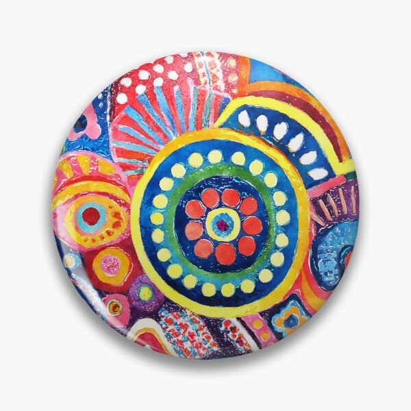 Item preview, Retro 60s Psychedelic Hippie Vibrant Colorful Art Designs designed and sold by DEC02.