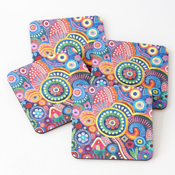 Item preview, Retro 60s Psychedelic Hippie Vibrant Colorful Art Designs designed and sold by DEC02.