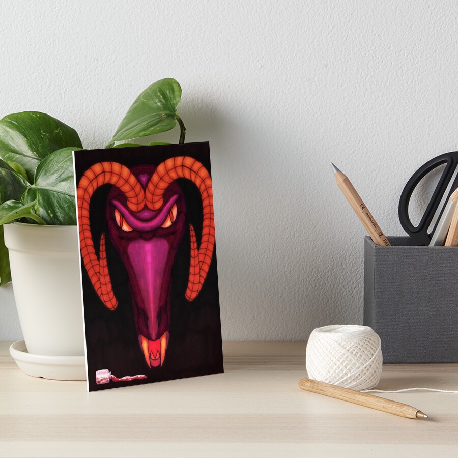 Item preview, Art Board Print designed and sold by A-P-Ink.