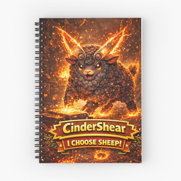 Item preview, CinderShear | PokeSheep Sheepism Parody designed and sold by Thpoar.